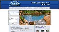 Desktop Screenshot of mycoolwaterpool.com